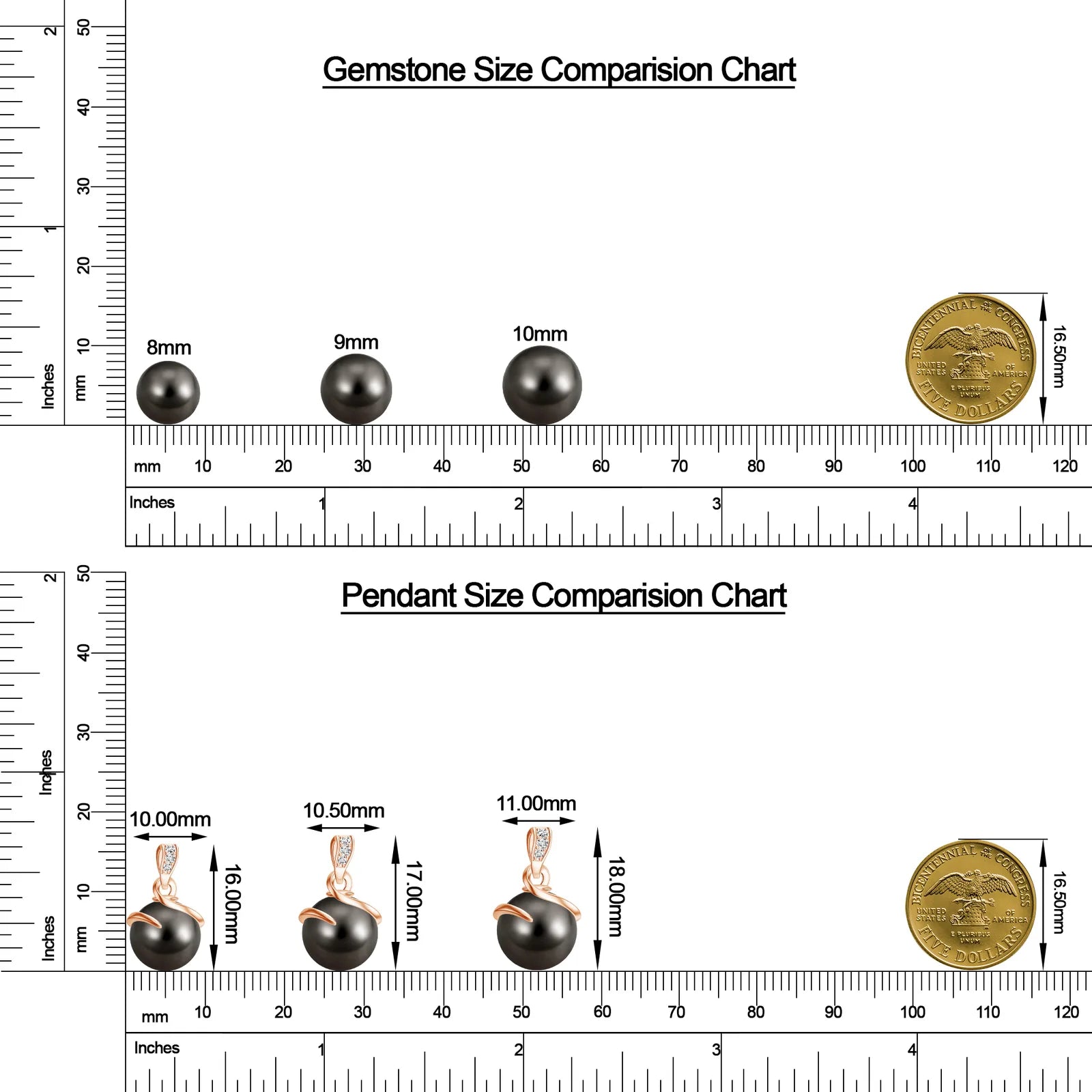 18K Rose Gold Vermeil