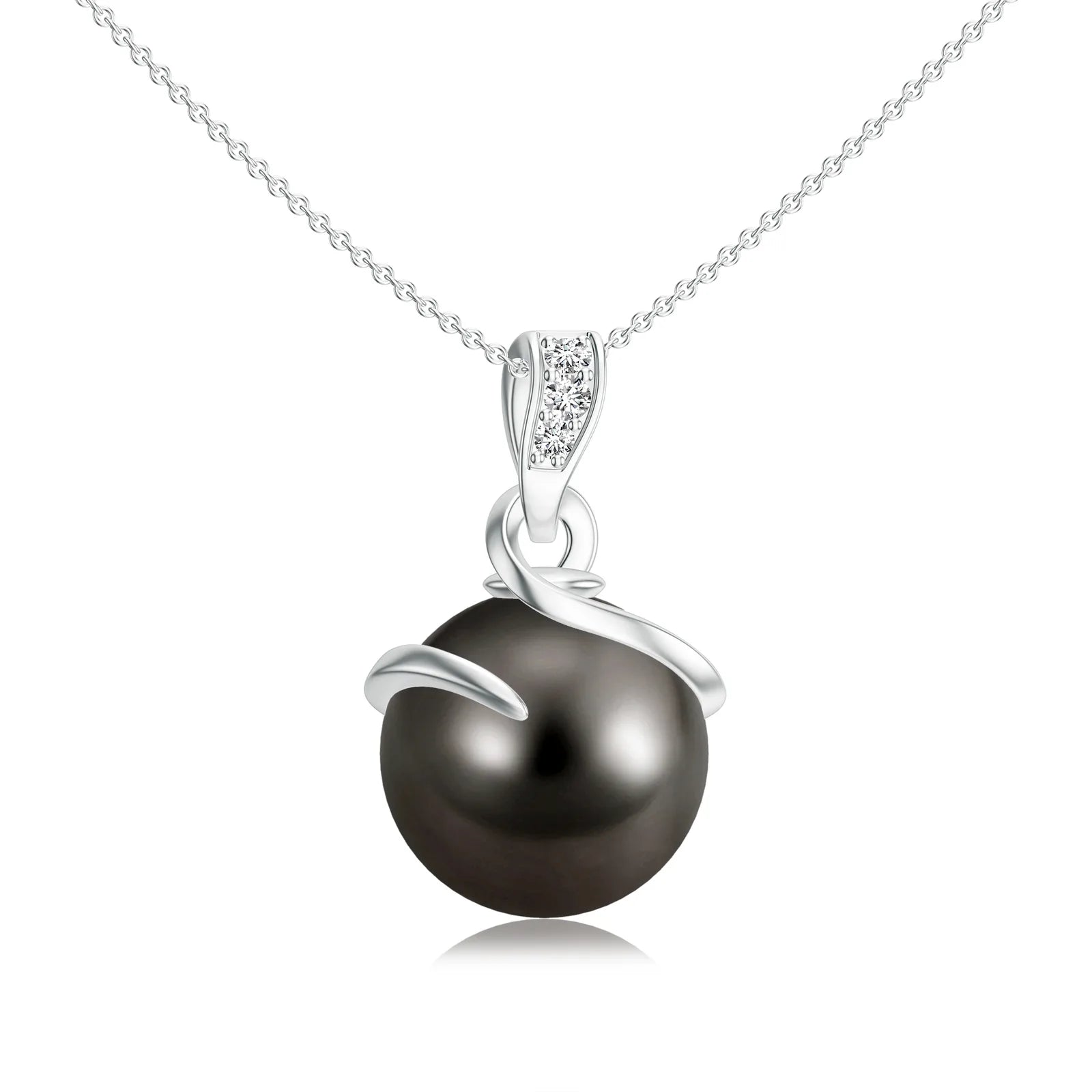 18K White Gold Vermeil