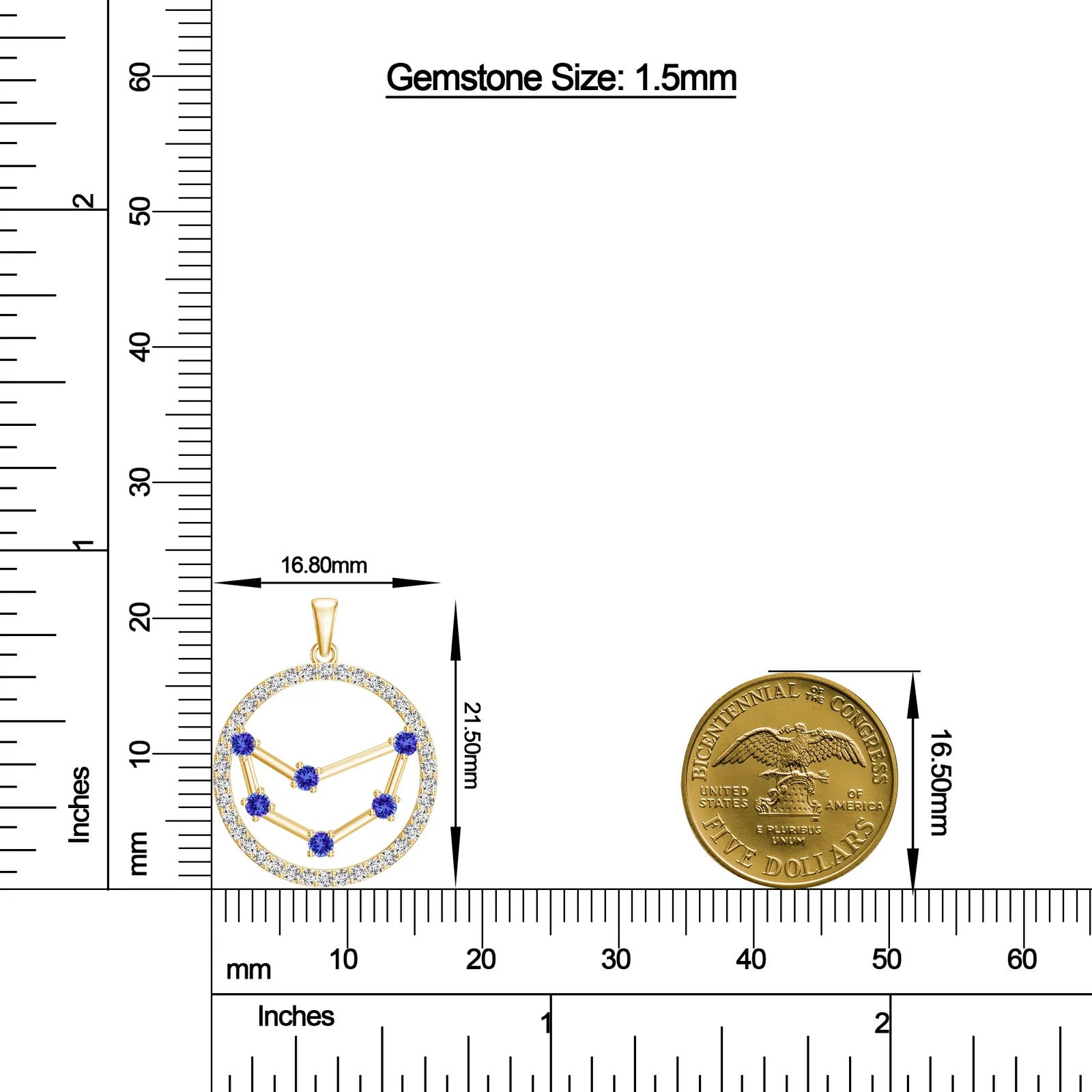 18K Yellow Gold Vermeil