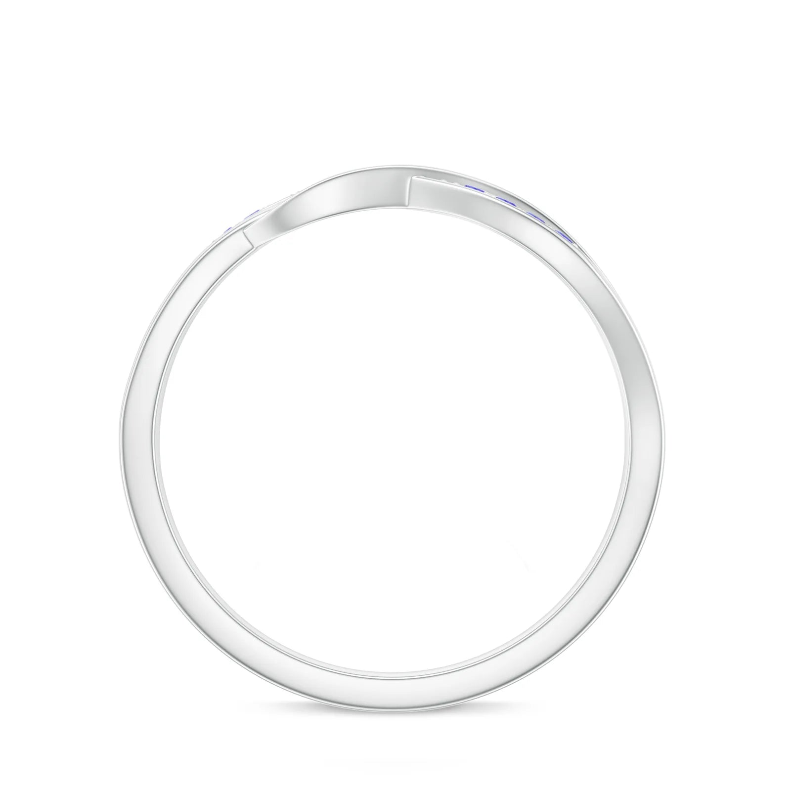 18K White Gold Vermeil