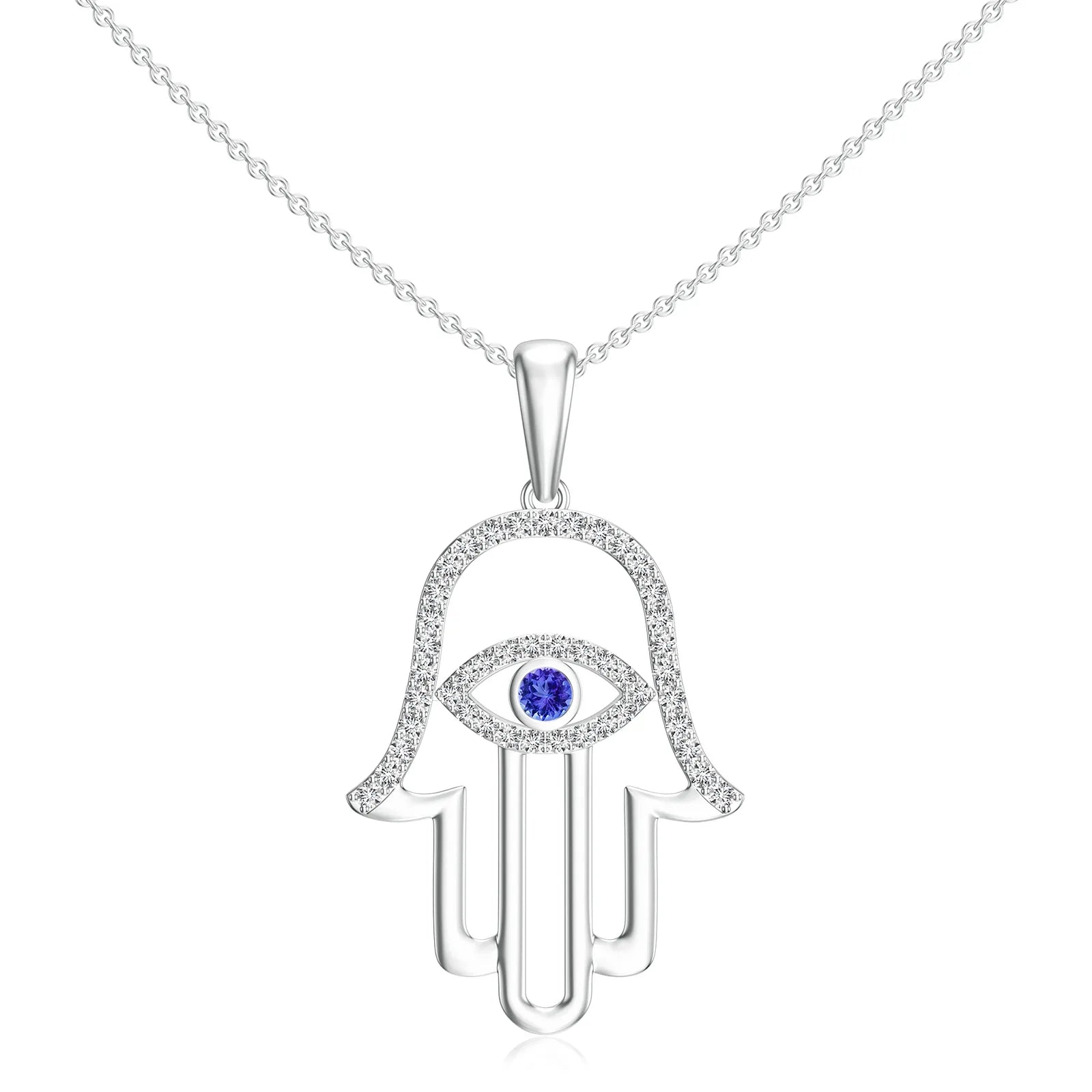 18K White Gold Vermeil